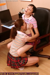 Sapphic Erotica entertaining lesbian girls