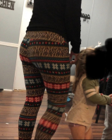 Rachael in leggings candid creepshots