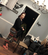 Rachael in leggings candid creepshots