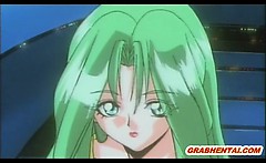 Lesbian Hentai Fingering Pussy And Squeezing Tits