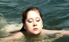 Thick Girl Swimming Naked