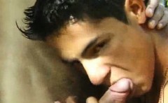 Sexy fresh latino gets fucked by his hot gardener