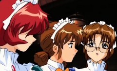 Very Sexy Young Maid Girl Sucking Hard Cock