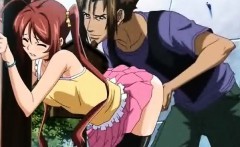 Shy Anime Gets Clit Rubbed Until Getting Wet