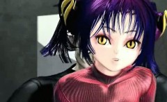 3d Anime Babe In Tentacles Gets Fucked