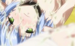 Bustiest Hentai Cuties Group Gangbanged By Monsters