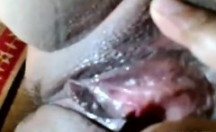 Indian Aunty Fingers Her Pussy Up Close