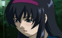 Japanese Coed Anime Gets Fingering Her Ass