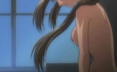 Roped Japanese Anime Fingering Pussy