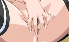 Hentai School Teacher Masturbates In Class