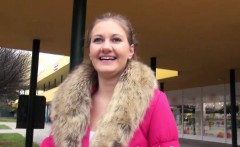 Pickedup Euro Creampied After Sucking Cock