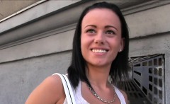 Short Hair Amateur Fucks In Public