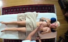 Amazing Babes On Special Massage Bedstead