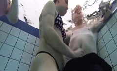 Dirty Girls Jerk My Cock In The Middle Of The Pool