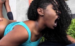 Ebony Hoe Finesse Gets Bent Over By Lover