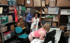 Bonnie And Maya Shoplifters Punished By Big Dick