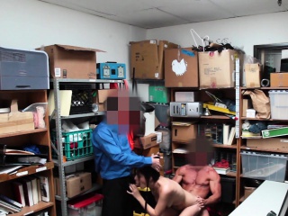 Shoplifter Audrey Royal Takes Two LP Officer Cocks