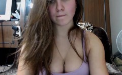 Teen Koketochka555 Flashing Boobs On Live Webcam