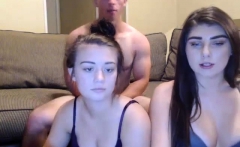 Retro Style Softcore Threesome