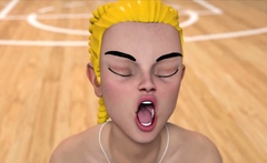 Young Dude Gets A Face Full Of Squirt In Gym Class