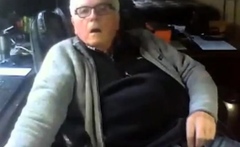 grandpa jerking off