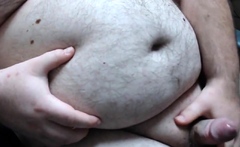 Fat Chub Bear Stroking Dick