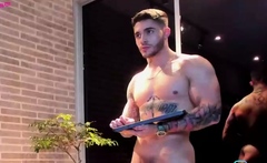 Cory Folsom gay solo masturbation