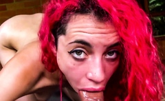 Hot Latinas Face Fuck POV Compilation