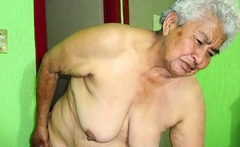 HELLOGRANNY Amateur Old Latinas In Slideshow Clip