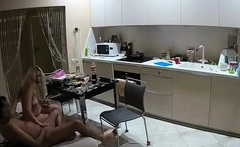 Amateur couple copulation on hidden cam