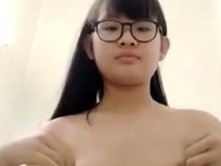 Asian Japanese teen big boobs creampie