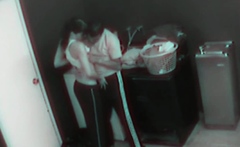 Hot Couple Fucking in laundry