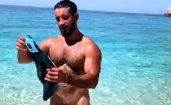 samvass we went to a private beach together just you &amp;