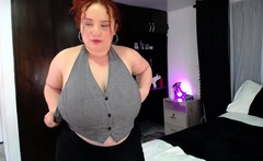 Hot BBW Big Boobs Plays Cam Free MILF Porn