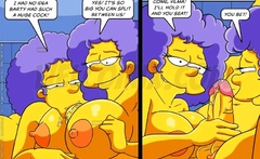 Brunette Cums To Hentai