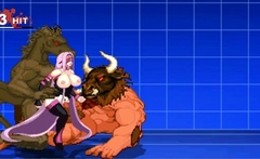 Minotaur Vs Medusa