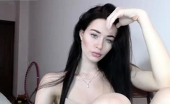 Cute blonde amateur webcam teen masturbating