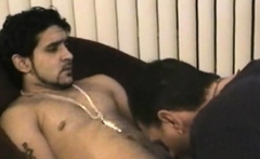 Vintage str8 guy 1st time sucked by gay