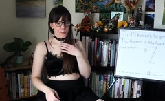 Webcam Teen masturbates and pretends you came in her mouth