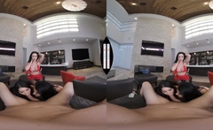 POV lipstick blowjob and hardcore sex