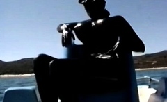 Latex outdoor sex