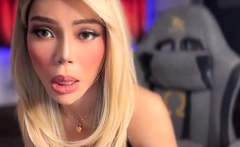 Amateur Big Cock And Big Tits Tranny Solo