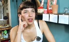 Webcam brunette solo masturbation