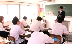 Japanese Group Sex With Pussy Licking And Fucking