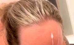 Amateur Girlfriend Home Blowjob Anal And Facial Cumshot