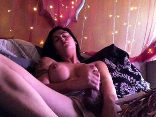 Shemale amateur solo masturbating