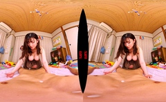 Ruri Narumiya Japanese teen gives POV blowjob