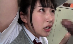 Japanese blowjob cumshot first time Some of