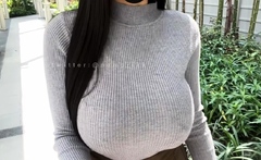 Great Big Boobs On Masturbating Redhead