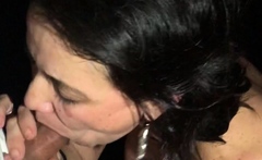 Amateur Blowjobs with Horny Big Titted Brunettes